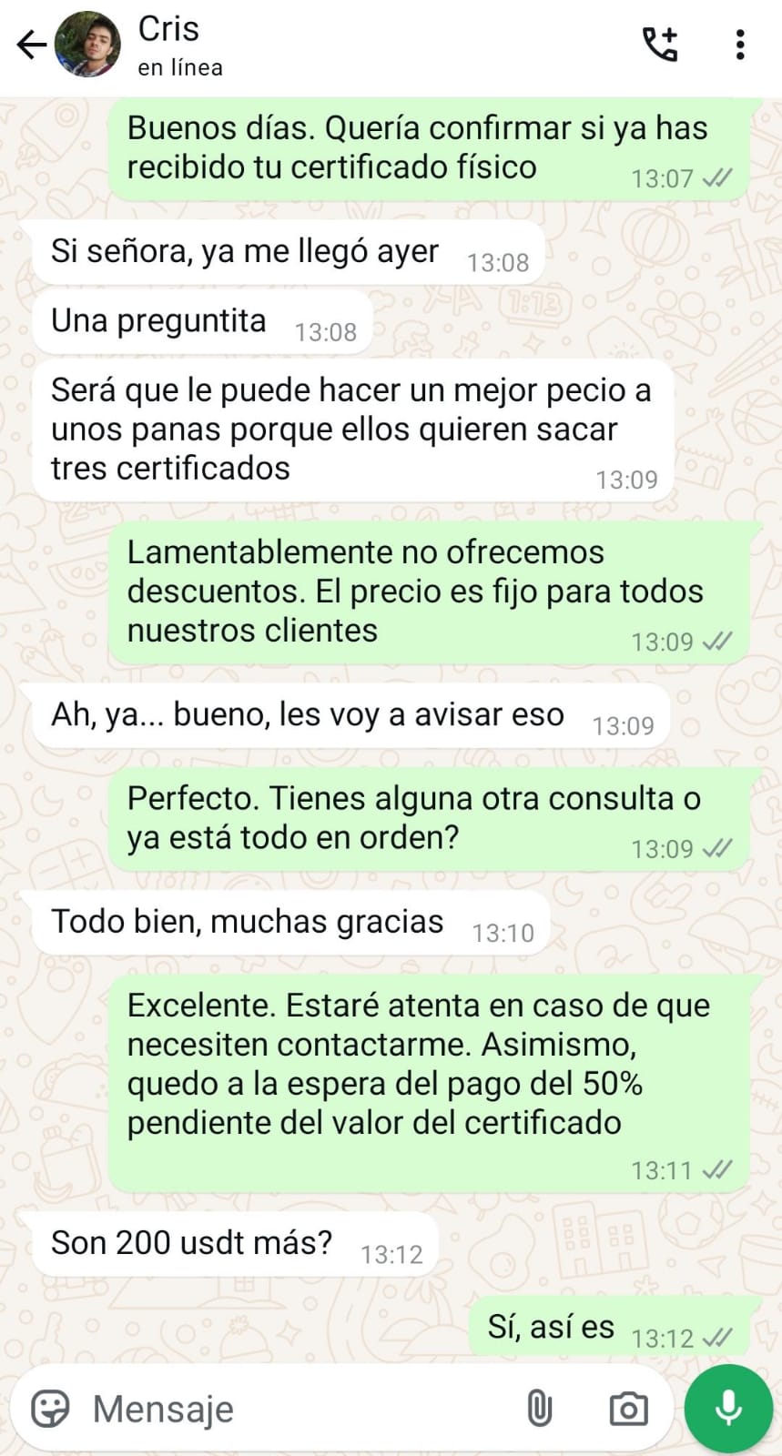 Testimonio 5